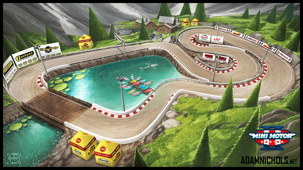 Mini Motor Racing 2 Track Concept Crystal Lake