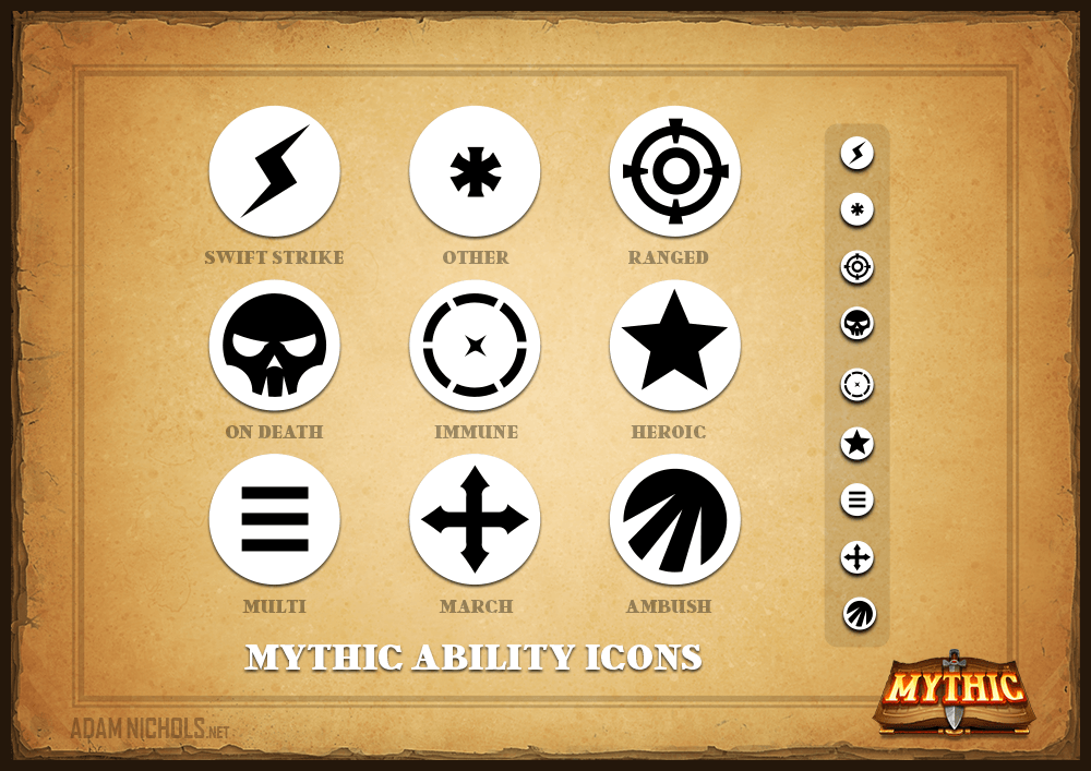 Mythic - Ability Icon Set